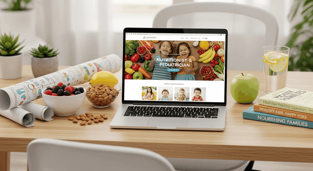Criação de Site para Nutricionista e Pediatra